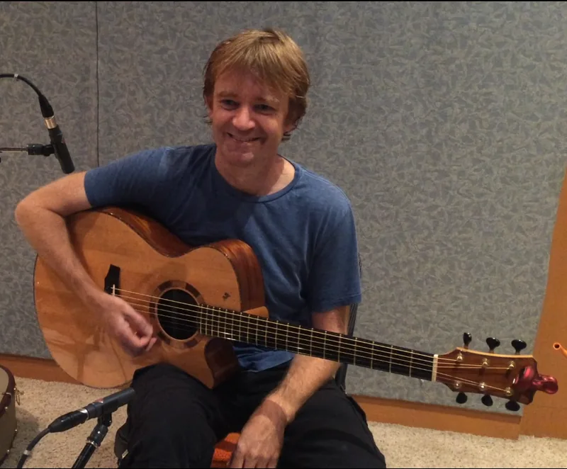 Recording in the Blue Frog Studio near Vancouver